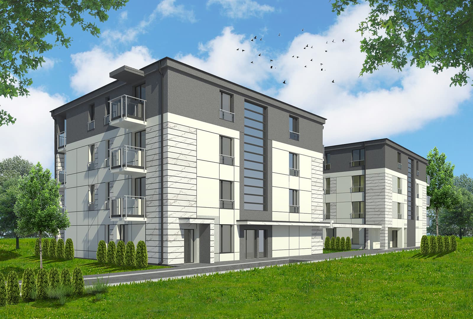 Apartamenty Widoczna II Etap - slajd 1