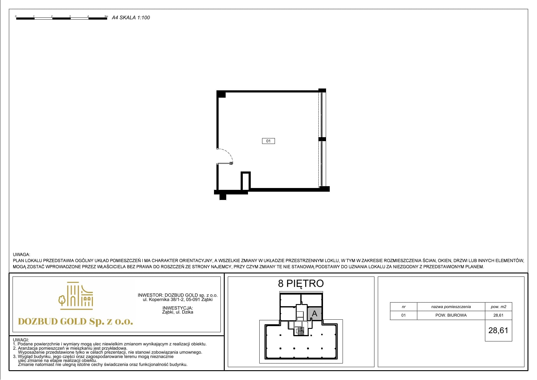 Floor plan A