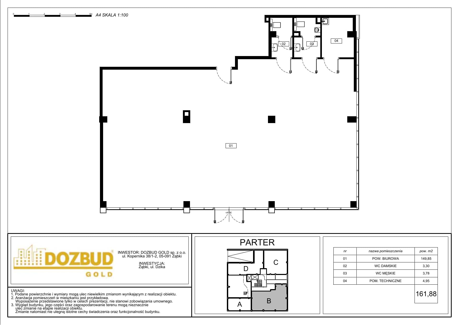 Floor plan B