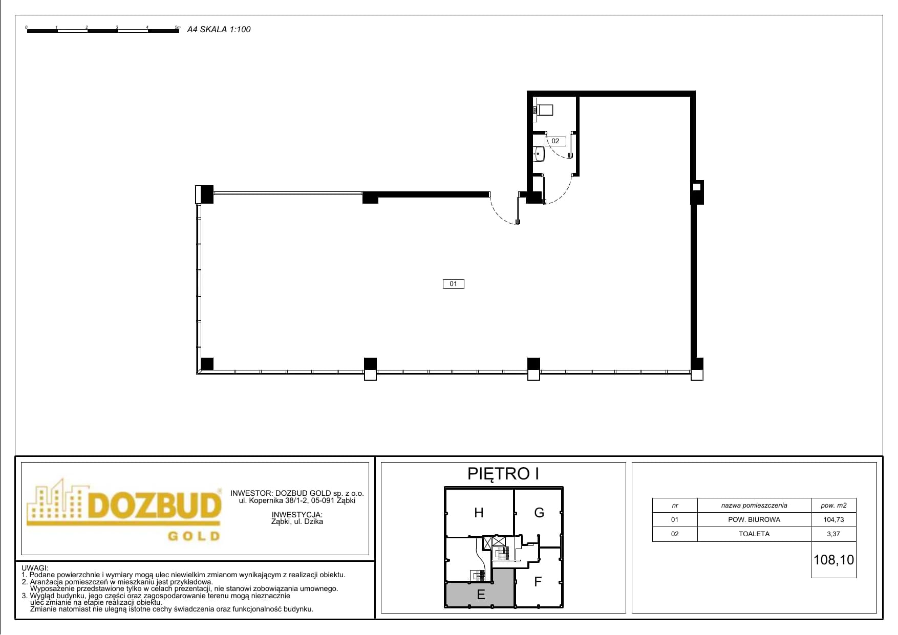 Floor plan E
