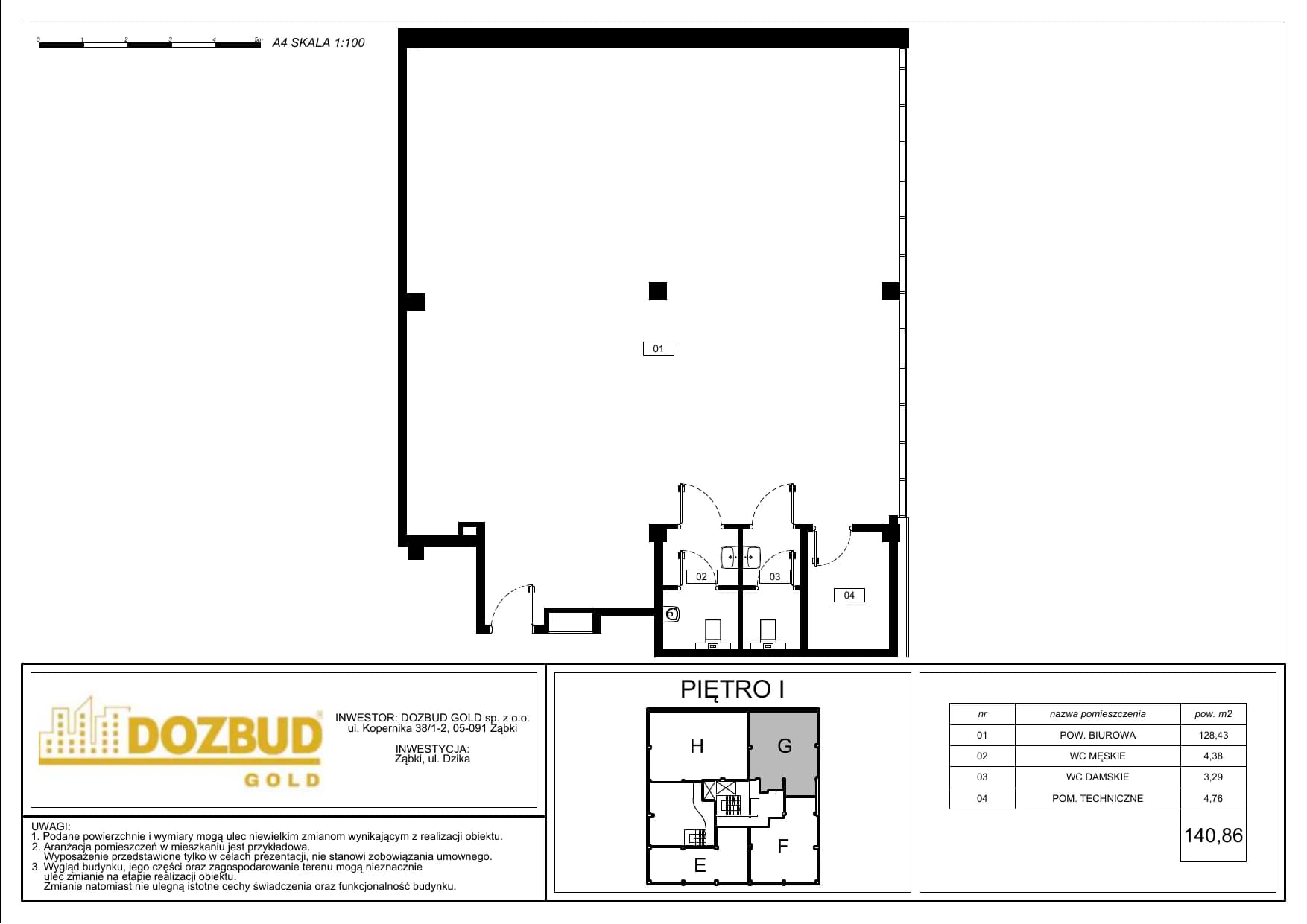 Floor plan G